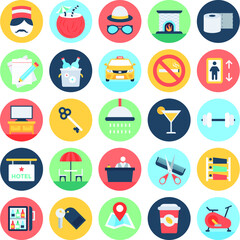 
Hotel and Services Vector Illustrations 3
