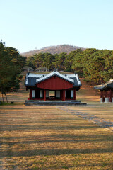 Heoninneung Royal Tombs in Seoul, South Korea. Heoninneung is the grave of the King of the Joseon Dynasty.
