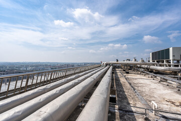 Fototapeta premium machine in factory