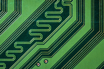 electronic circuit board pcb green