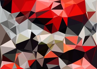 Abstract Colorful Geometrical Artwork,Abstract Graphical Art Background Texture,Modern Conceptual Art,Synthwave Aesthetic Poster Print,3D Rendering