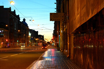 street at night