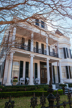 Garden District Architecture New Orleans USA