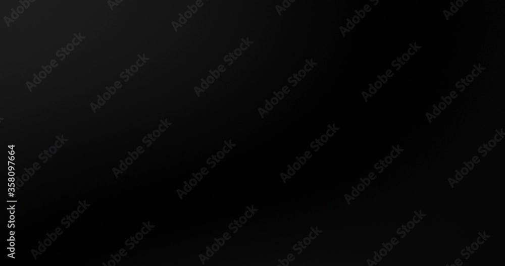 Poster abstract black background,moving gray gradient and lights on black surface in seamless loop
