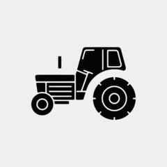 Tractor Vector icon Set