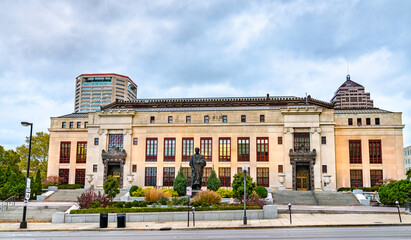 Fototapeta na wymiar Columbus City Hall in Ohio, USA