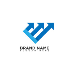 Grow Up Logo Design Template