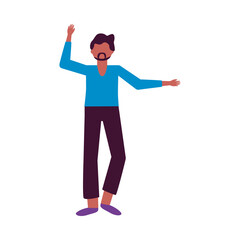 Isolated avatar man vector design