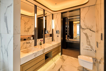 Bathrooms and washrooms