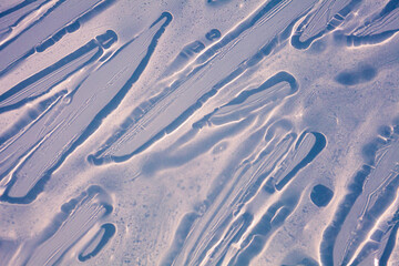 Cream gel transparent cosmetic sample texture background