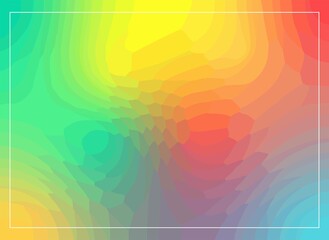 Colorful, irregular polygon background. Spectrum abstract background. Vector  illustration EPS