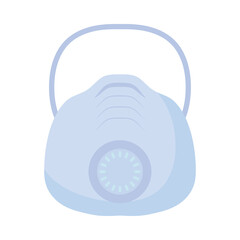 medical face mask, , flat style icon