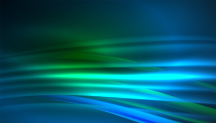 Fluid wave lines background. Trendy abstract layout template for business or technology presentation, internet poster or web brochure cover, wallpaper