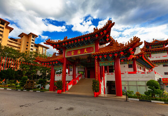 Fototapeta premium Thean Hou Chinece Temple, Kuala Lumpur, Malaysia