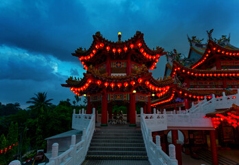 Fototapeta premium Thean Hou Chinece Temple, Kuala Lumpur, Malaysia