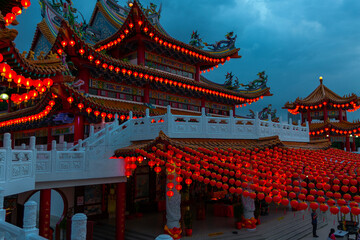 Thean Hou - beautiful chinese temple in Kuala Lumpur