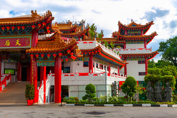 Thean Hou - beautiful chinese temple in Kuala Lumpur