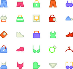 
Clothes Vector Icons 13
