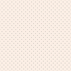 Simple repeatable dotted background. Polka dot seamless delicate pattern. Minimalistic vintage design