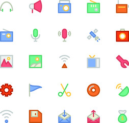 
Communication Vector Icons 4
