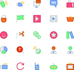 
Communication Vector Icons 7
