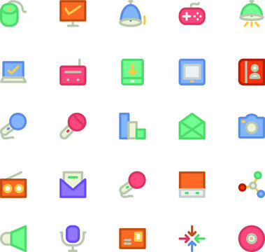 
Communication Vector Icons 12
