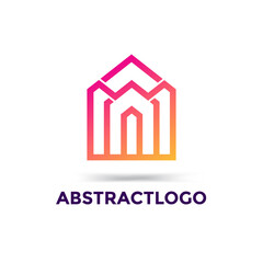 Creative Letter W Real Estate Company Logo Design