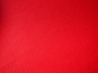 Rustic canvas fabric texture in red color