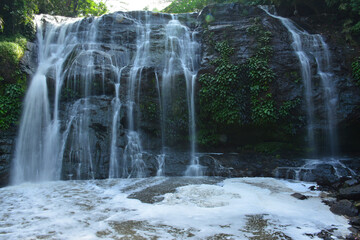 Hinulugang Taktak water falls in Antipolo, Philippines