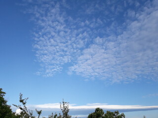 clouds altocumulus