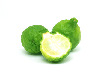 lime isolated on white background