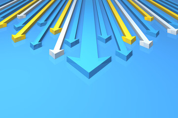 矢印イメージ コピースペース