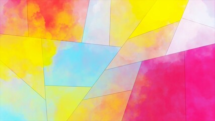 Fototapeta premium geometric shape pattern illustration abstract background