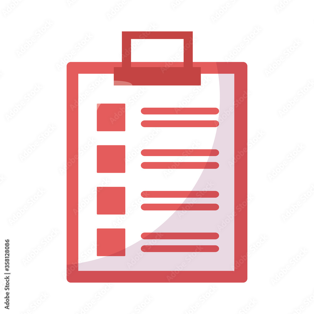 Poster isolated document icon vector design