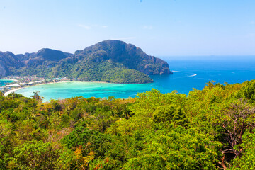 Obraz premium Phi-Phi Don viewpoint, Thailand