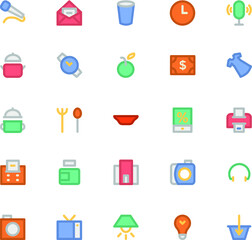 
Shopping Colored Vector Icons 5
