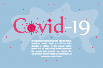 coronavirus disease or covid 19, poster