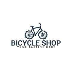 Fototapeta na wymiar Bike Shop, bicycle icon vector Logo Design.