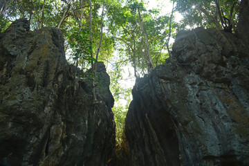 Calinawan cave rock formation tourist attraction