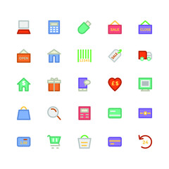 
Trade Colored Vector Icons 1
