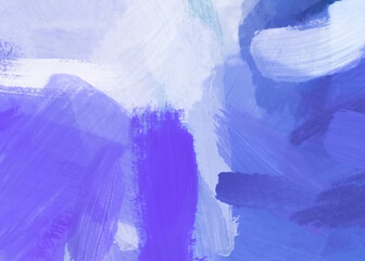 splash painting texture abstract background in blue and purple