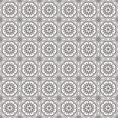 Abstract vector background Seamless floral grid texture
