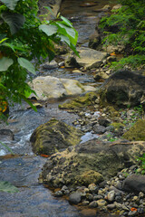 Daranak river in Tanay, Rizal, Philippines