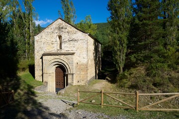 San Adrian Church in Pyrenees