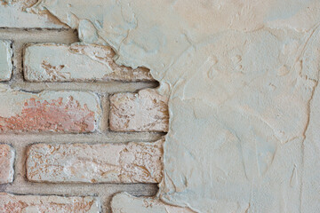 brickwork structure in a modern building