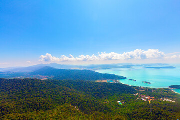 Fototapeta premium Langkawi island view, Malaysia