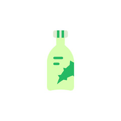 Lotion aloe vera icon. Simple color vector elements of healing plant icons for ui and ux, website or mobile application