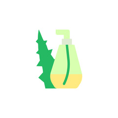 Spray aloe vera icon. Simple color vector elements of healing plant icons for ui and ux, website or mobile application