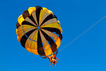 Parachute attraction on Langkawi island, Malaysia