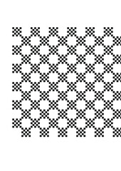 Checkered background with small black squares